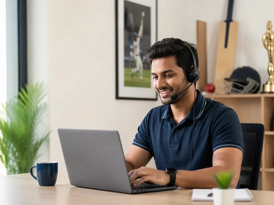 Customer support specialist helping with RS9 GAME app questions